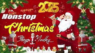 Christmas Songs Medley 2025🎄🎁🎅 Greatest Old Christmas Songs Medley 2025  Lyrics [upl. by Anaitsirhc]