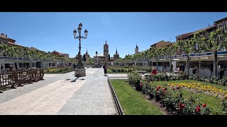 Alcala De Henares Madrid  4K Walking tour [upl. by Lossa]