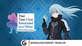 That Time I Got Reincarnated as a Slime ISEKAI Chronicles  Announcement trailer ESRB [upl. by Ferneau]