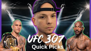 UFC 307 Pereira vs Rountree Picks [upl. by Julia]