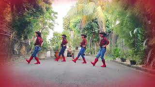 New CowBoy Yodel Line dance  Choreo by Abadi Haria INA  Presented by roseslinedance [upl. by Ihtraa]