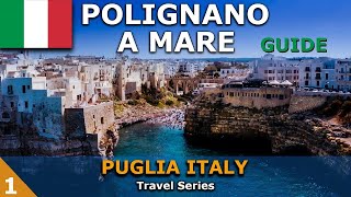 Polignano a Mare Italy 🇮🇹  4K Drone Footage [upl. by Jilly647]