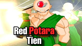 Red Potara Tien Is The ULTIMATE SPAMMER Budokai Tenkaichi 3 [upl. by Ingunna]