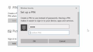 How To Set A Windows 10 Pin Code [upl. by Baugh]