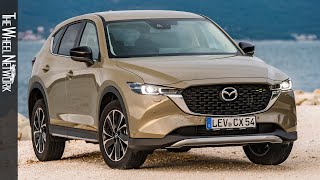 2022 Mazda CX5 Newground  Zircon Sand  Driving Interior Exterior EU Spec [upl. by Ginni245]