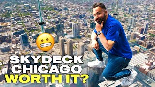 Is The Sears Tower Skydeck Ledge WORTH IT  Things to Do in Downtown Chicago 2024 Willis Tower 😒 [upl. by Artek456]