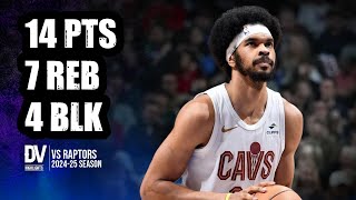 Jarrett Allen vs Raptors 14 pts 7 reb 4 blk  October 23 2024  Regular Season [upl. by Aetnahs]