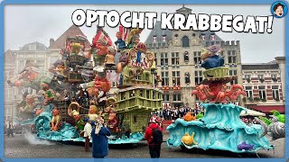 CARNAVALS OPTOCHT 2023  KRABBEGAT BERGEN OP ZOOM [upl. by Archaimbaud]