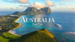 Top 10 Places To Visit in Australia  Travel Guide [upl. by Sivehc]