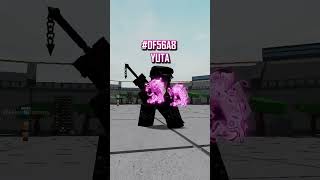 HEROES BATTLEGROUNDS COLOR CODES JJK THEME roblox shorts tsb jjk jujutsukaisen robloxedit [upl. by Turner789]