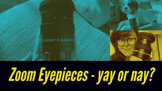 Zoom Eyepieces  Yay or Nay [upl. by Dorsman]