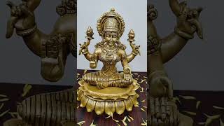 BRASS LAKSHMI lakshmi laxmi templeshopin mahalakshmi shorts madurai reels whatsappstatus [upl. by Vinay169]