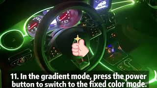 RGB Car Interior LED Strip Lights 👉 item link httpstemutokulrq3x59g3d [upl. by Maureen710]