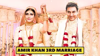 Aamir Khan 3rd Marriage With Girlfriend Fatima Sana Shaikh  Aamir Khan Share Wedding Pics amp Videos [upl. by Shaper329]