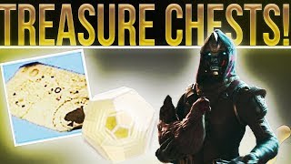 Destiny 2 Weekly Reset All Cayde6 Titan Treasure Chest Locations October 17 2017 [upl. by Peirce]