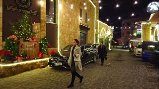 Batroun Lebanon🇱🇧Christmas🎄Preparation 2023 Night Walk tour  البترون لبنان تحضيرات عيد الميلاد [upl. by Un]