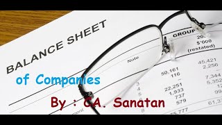 Balance sheet Class 1 Part V [upl. by Hephzibah271]