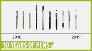 10 Years Of Pens 20102019 [upl. by Citron719]