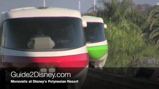 Disney Polynesian Monorail Station [upl. by Dj]