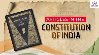 constitution articles darpancivilservices mppsc2022 mpsi polity modi [upl. by Edson885]