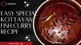 Kottayam Style Fish Curry  Kottayam meen curry  Sushmi nair [upl. by Immat]