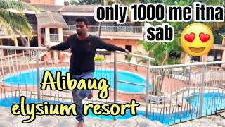 resort in alibaug  resort in alibaug with pool Elysium resort in alibaug [upl. by Goodden]