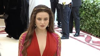 Katherine Langford at the 2018 MET Gala [upl. by Calypso142]