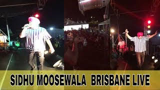 SIDHU MOOSEWALA BRISBANE LIVE SHOW [upl. by Ahsiened]