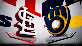 Cardinals vs Brewers  Gameplay 090324 [upl. by Ahseinad]