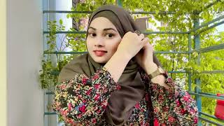 Summer Hijab style 3024Easy and simple hijab tutorial Full Coverage [upl. by Diba]