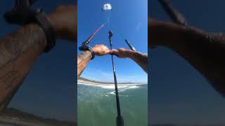 9m north orbit pro kite loop and jump over surfer kitesurfer kitesurfing kiteloop [upl. by Ewald]