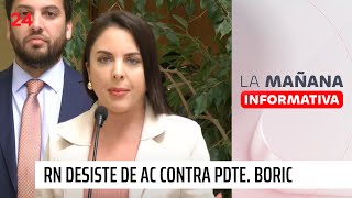 Acusación de RN contra Gabriel Boric PPD alude a quotcortina de humo para dejar de hablar de Chadwickquot [upl. by Nasia]