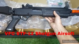 FABARMS STF12 TACTICAL SHOTGUN AIRSOFT GBB BY VFC Unboxing [upl. by Gessner413]