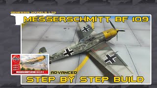 Airfix  Messerschmitt Bf 109  148 Scale Model  Advanced Step By Step Video Build  Episode1 [upl. by Letnohs]