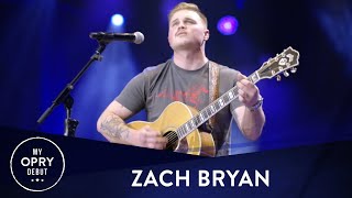 Zach Bryan  My Opry Debut [upl. by Ennairac]