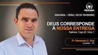 DEUS CORRESPONDE À NOSSA ENTREGA [upl. by Esinev]