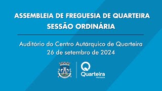 Assembleia de Freguesia de Quarteira  Sessão Ordinária [upl. by Anyl]