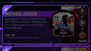 MICHAEL ESSIEN  ALL 18 MADFUT SOLUTIONS  MADFUT FUTURE ICONS SBC SOLUTION  MADFUT 24 [upl. by Nyladnor]