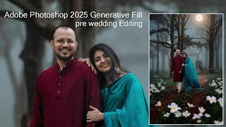 how to edit photos with generative fill Photoshop 2025 [upl. by Esirahs]