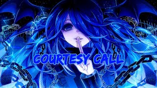 Nightcore  Courtesy Call Lyrics [upl. by Hannon]