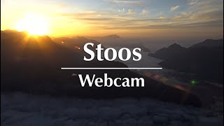 Webcam Stoos – Traumhafter Sonnenuntergang in den Schweizer Bergen [upl. by Batchelor]