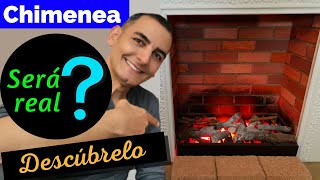 Como hacer una chimenea  chimenea para navidad como hacer brasas falsas  fuego falso  chimeneas [upl. by Okoy240]