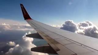 Corendon Airlines B737800 Takeoff and Landing FULL HD [upl. by Napas348]