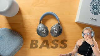 The NEW Focal Azurys Headphones have INSANELY Good Bass  Headphone Review [upl. by Oicelem596]