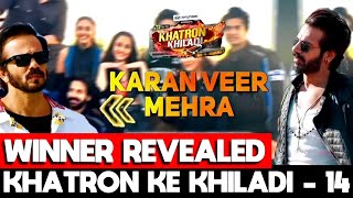 Khatron Ke Khiladi Season 14 Winner  Karan Veer Mehra Conquered the Field [upl. by Lemhar580]