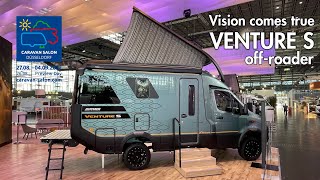 🆕 WORLD PREMIERE Vision comes true HYMER presents the exclusive Venture S offroader [upl. by Hepsiba]