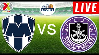 Monterrey vs Mazatlan Fc Live Score  Liga Mx 2024  Transmisión del partido completo [upl. by Yarazed972]