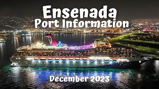 ENSENADA 121723  PORT INFORMATION  THINGS TO DO  PLACES TO VISIT  BAKERY  COFFEE SHOP [upl. by Jeane]