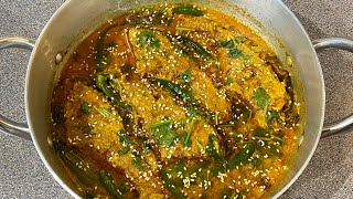 Sesame Seed￼ With￼ mrigal Fish￼ Dopiaza  মৃগাল মাছের দোপেয়াজা [upl. by Glassco682]