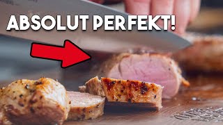 Wie grillt man ein Schweinefilet So triffst du den Garpunkt perfekt [upl. by Ybbor]